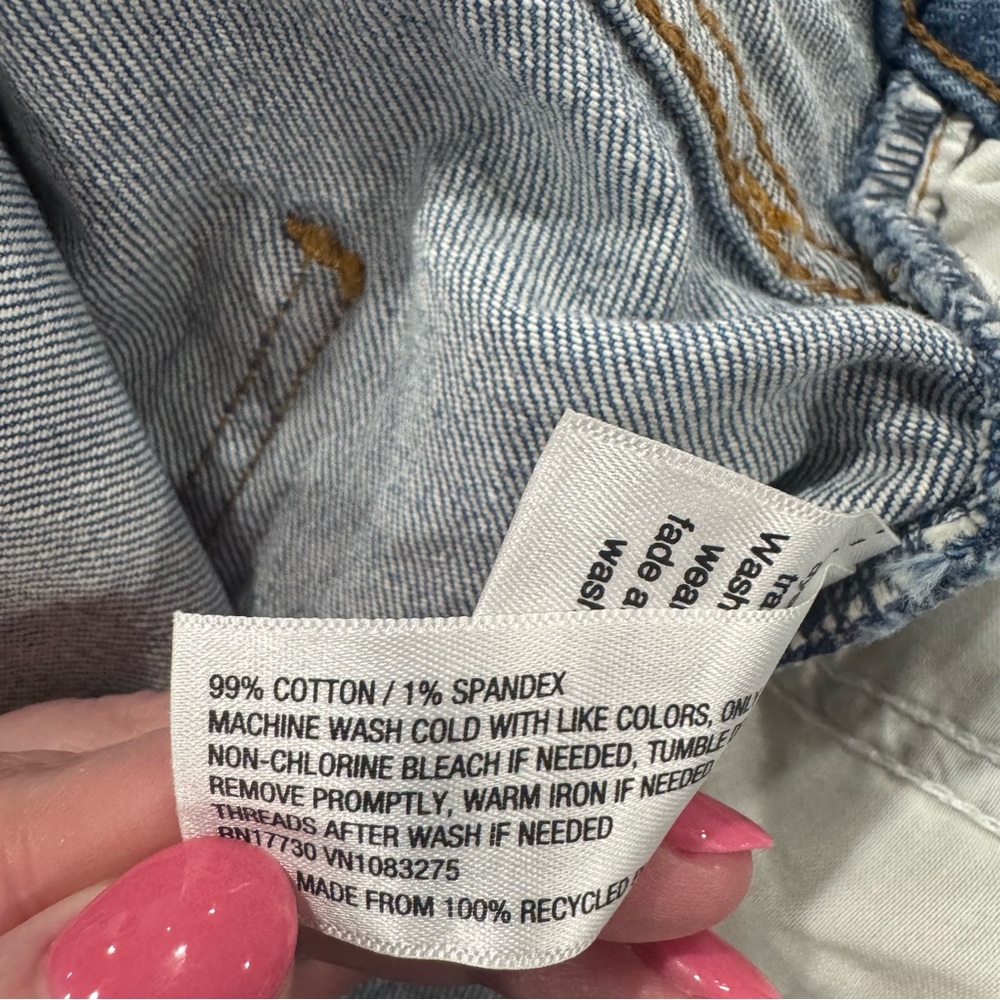 vintage midi Jean shorts - Picture 6 of 6